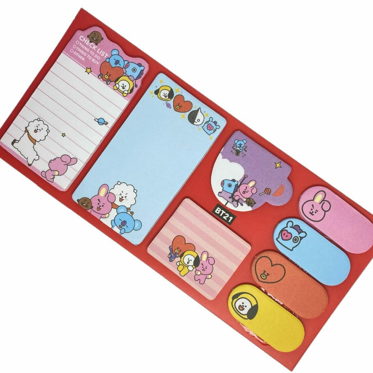 Set de Post-it BT21 (Elige Diseño) - Imagen 2