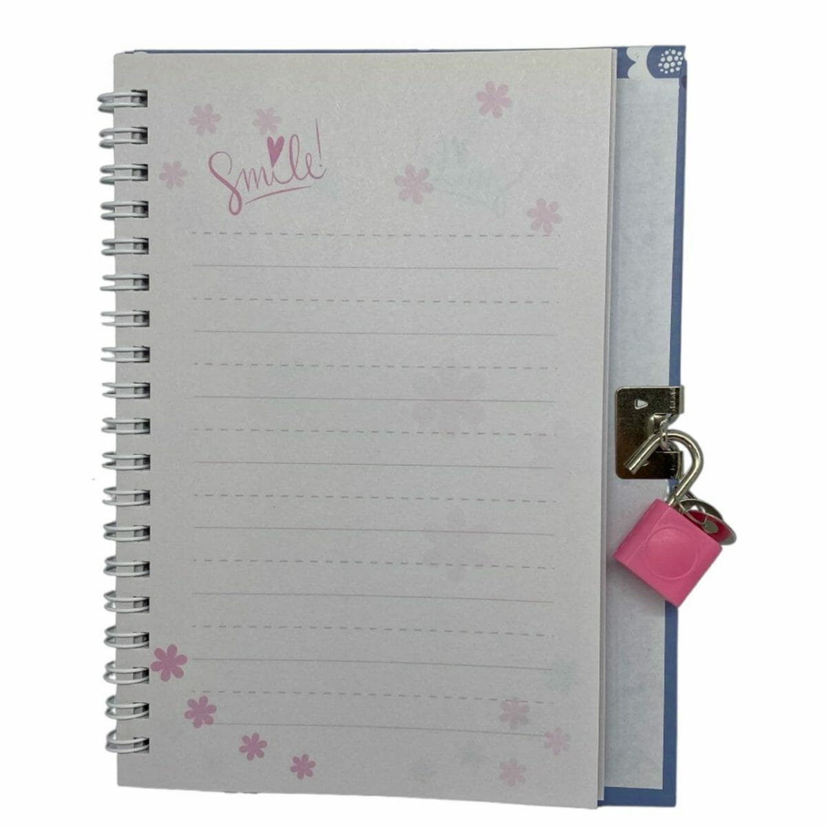 Diario de Vida 45 Hojas con Candado y Lápiz Diseño de Sirena - Imagen 2