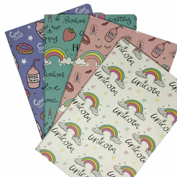 Libreta 32 Hojas Línea Horizontal Kawaii (Elige Diseño)
