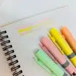 Set de 4 Destacadores con Punta 3 en 1 Tonos Pasteles - Imagen 3