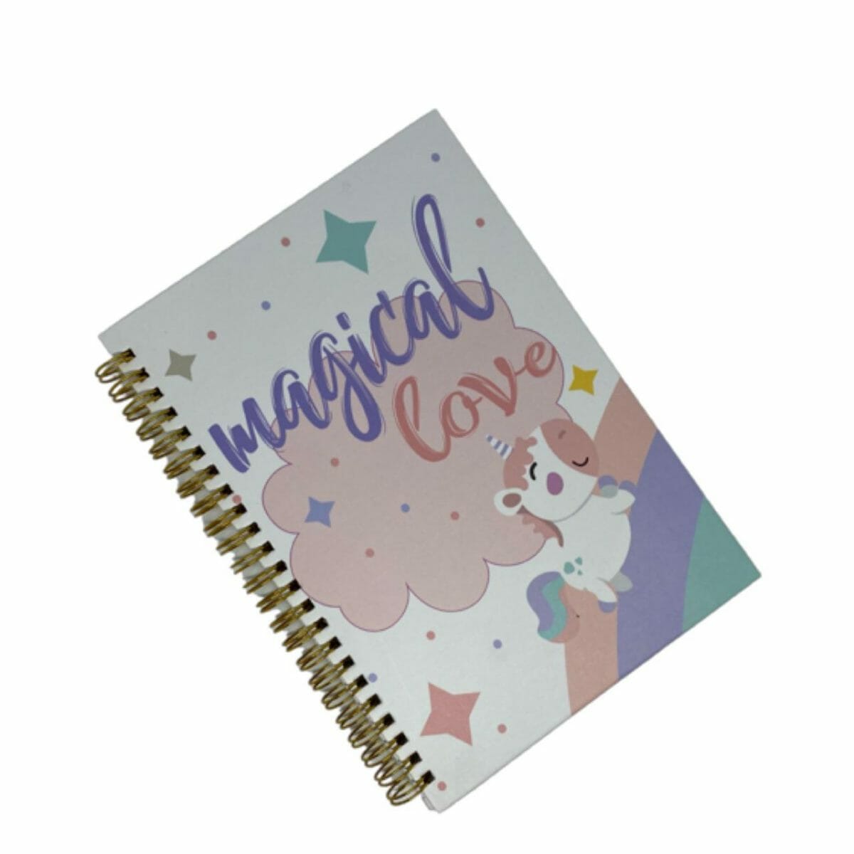 CYL002 Cuaderno 80 Hojas de Puntos Unicornio - Imagen 1