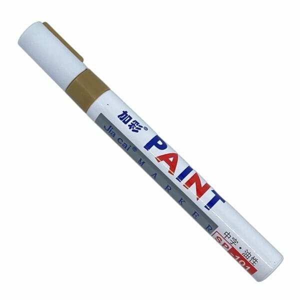 Marcador Paint Dorado Alta Resistencia