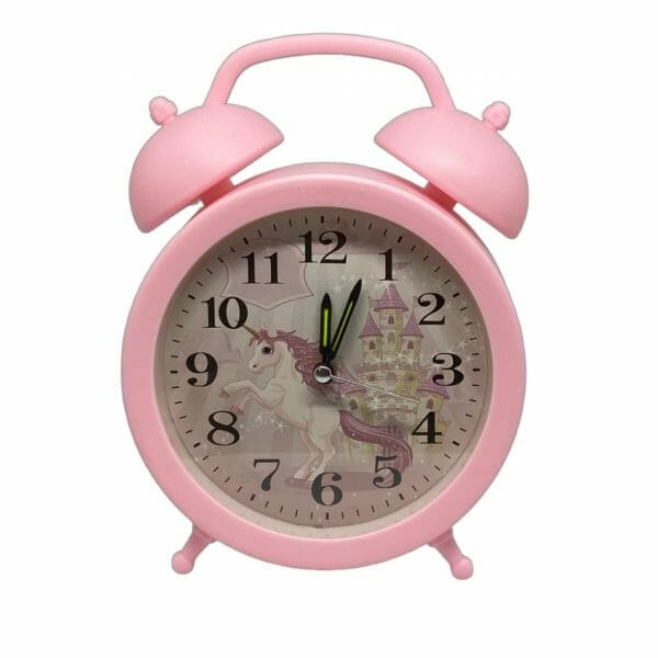 Reloj de Mesa Rosado Unicornio