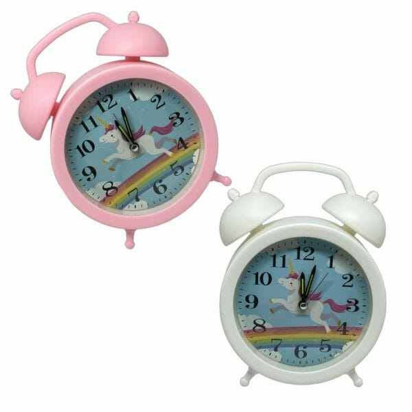 Reloj de Mesa Unicornio Arcoíris (Elige Color)