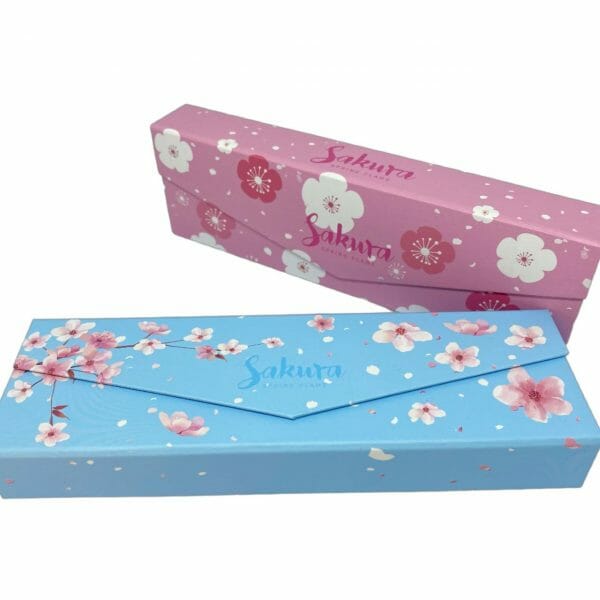Estuche Estilo Cajita Sakura (Elige Color)