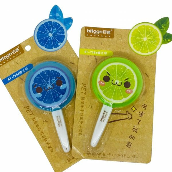 Corrector Tipo Cinta Limón (Elige Color)