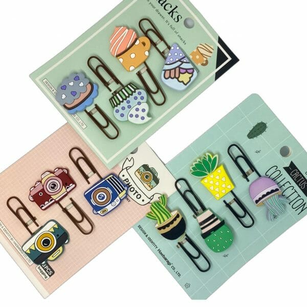 Set de Clips Diseños Decorativos (Elige Modelo)