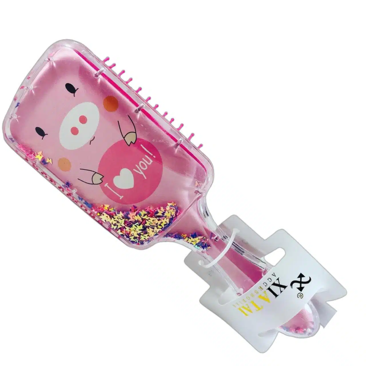 Cepillo de Cabello Anti Frizz Diseño de Cerdito - Imagen 1