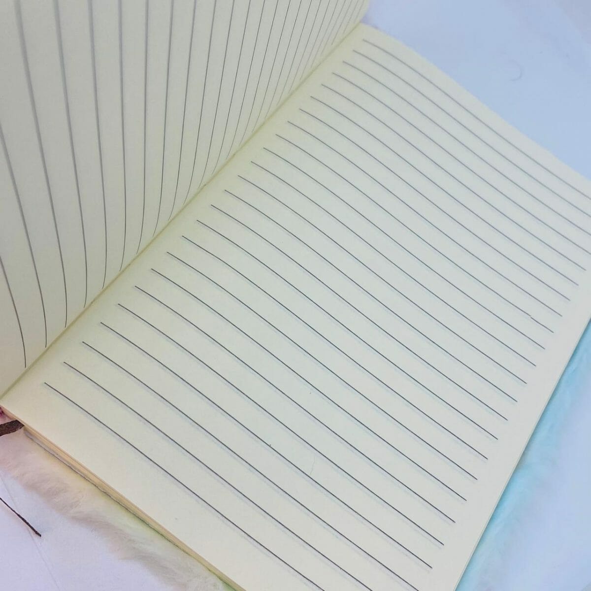 Libreta 80 Hojas Línea Horizontal Peluda con Squishy Panda - Imagen 4