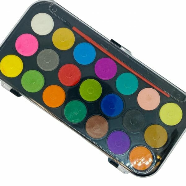 Set de Acuarelas 21 Colores Incluye Pincel