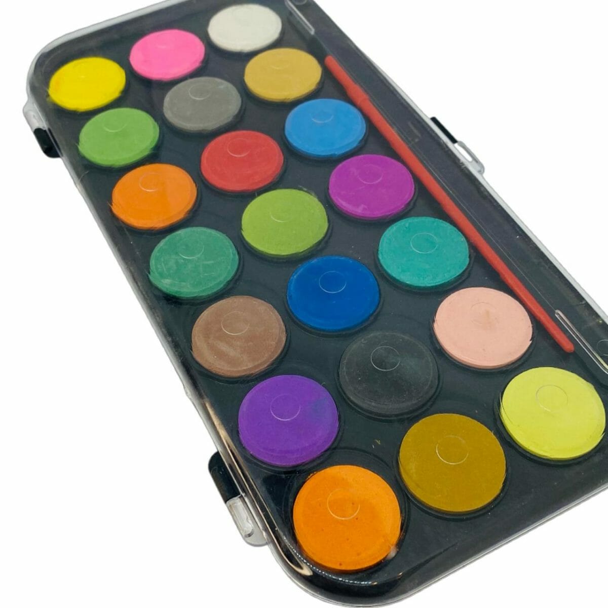 Set de Acuarelas 21 Colores Incluye Pincel - Imagen 2