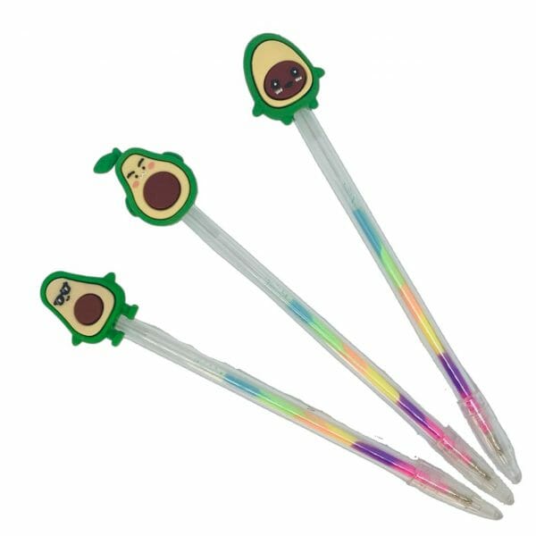 Lápiz Tinta Gel Multicolor Palta Kawaii (Elige Diseño)