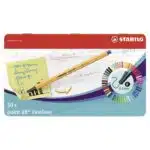 Set de 50 Tiralíneas Stabilo Point 88 Caja Metálica