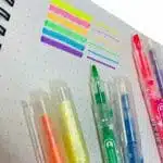 Set de 6 Destacadores Doble Punta Tonos Fluorescentes con Aromas Frutales - Imagen 3