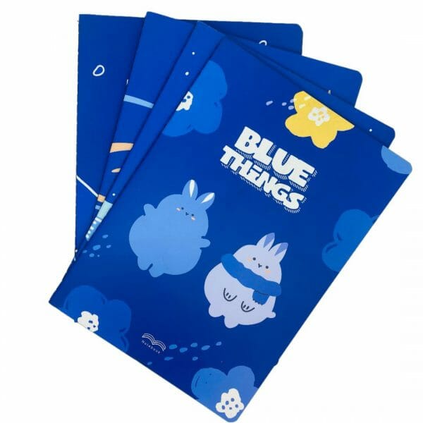 Libreta 26 Hojas Negras con Puntos Modelo Blue (Elige Diseño)