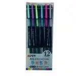 Set de 12 Lápices Tinta Gel 0.5mm