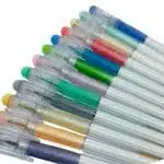 Set de 12 Lápices Tinta Gel 0.5mm (Con Bordeado de Otro Color) - Imagen 2