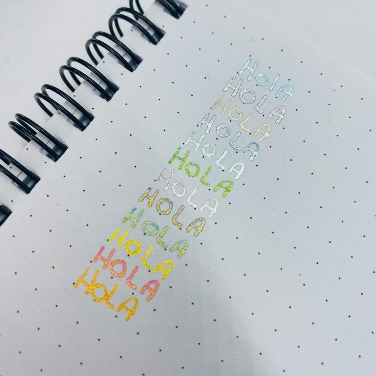 6956953573495_3 Set de 12 Lápices Tinta Gel 0.5mm (Con Bordeado de Otro Color) - Imagen 3