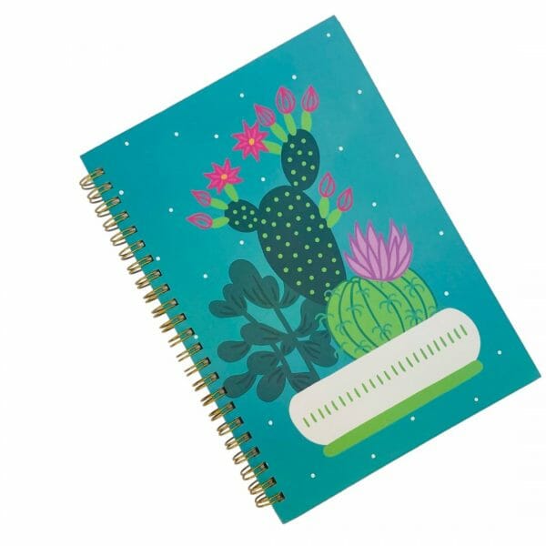 Cuaderno 80 Hojas de Puntos Cactus