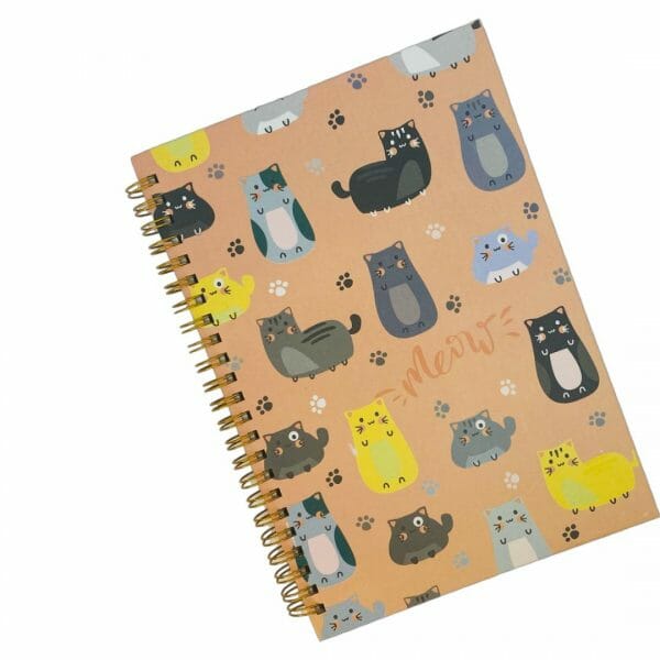 Cuaderno 80 Hojas de Puntos Gatitos Meow