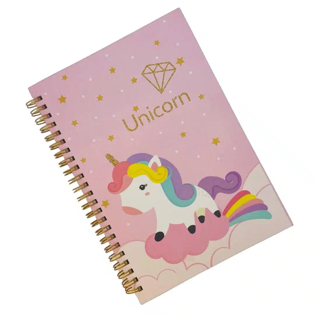 Cuaderno 80 Hojas de Puntos Unicornio Diamond - Imagen 1