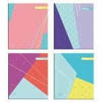 Cuaderno Book 120 Hojas Matemática 7mm Trendy Color Torre (Elige Diseño)