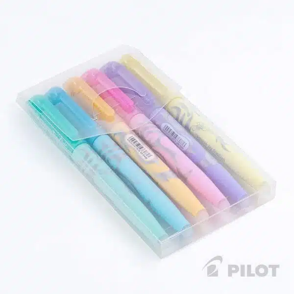 Set de 6 Destacadores Borrables Frixion Light Pastel Pilot