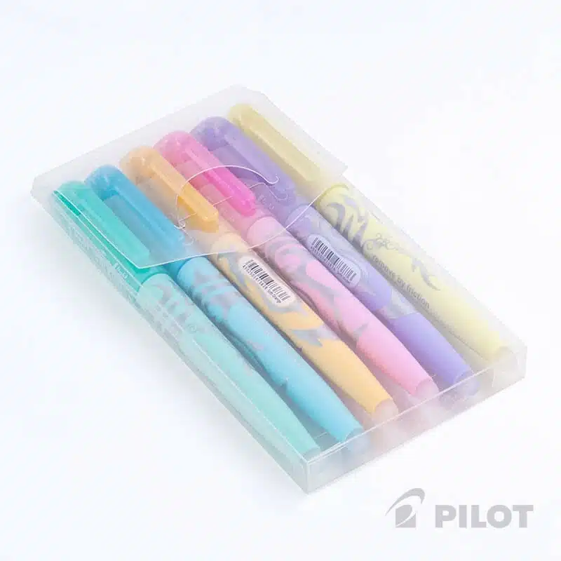 Set de 6 Destacadores Borrables Frixion Light Pastel Pilot - Imagen 1