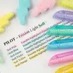 Set de 6 Destacadores Borrables Frixion Light Pastel Pilot - Imagen 5