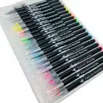 Set de 20 Lápices Punta Pincel Watercolor + 1 Pincel de Agua - Imagen 2