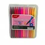 Set de 24 Lápices Tiralíneas 0.4mm Punta Fina y Flexible
