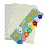 Libreta de Discos con 80 Hojas de Puntos Color Morado - Imagen 2