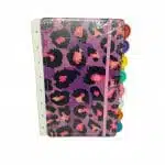 Libreta de Discos con 80 Hojas de Puntos Color Morado