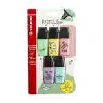 Set de 5 Destacadores Stabilo Boss Mini Pastellove