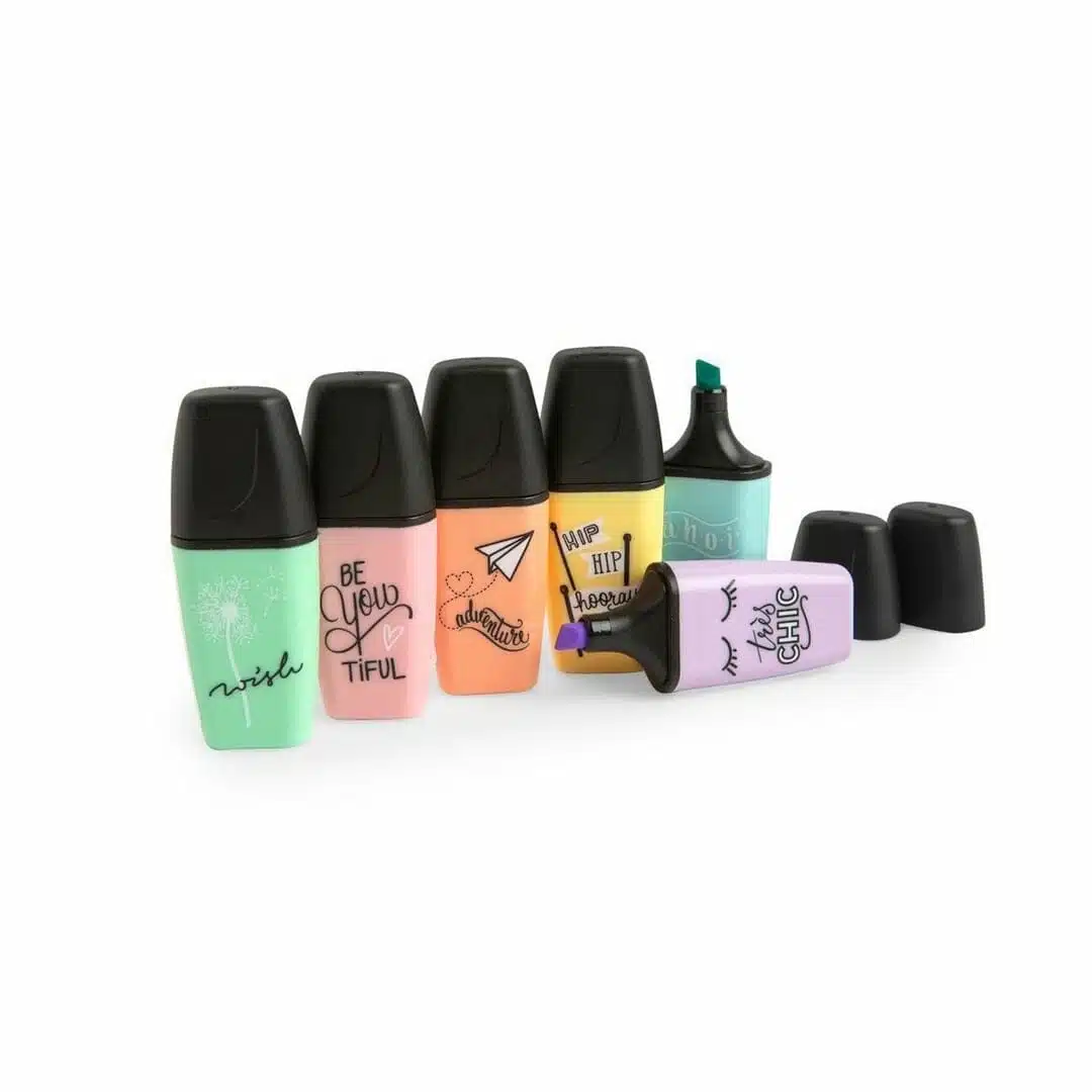 Set de 5 Destacadores Stabilo Boss Mini Pastellove - Imagen 2