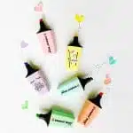 Set de 5 Destacadores Stabilo Boss Mini Pastellove - Imagen 4