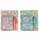 Mini Libreta 42 Hojas Con Mini Lápiz Pasta Azul (Elige Color)