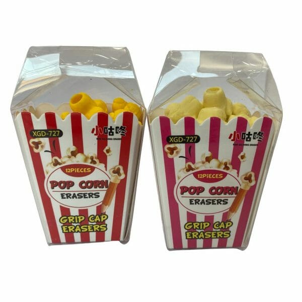 Set de 12 Gomas de Borrar Estándar Modelo de Cabritas (Elige Diseño)