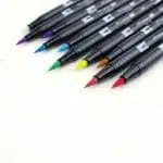 Set de 10 Lápices Punta Pincel y Marcadores Tombow Colores Pasteles - Imagen 3
