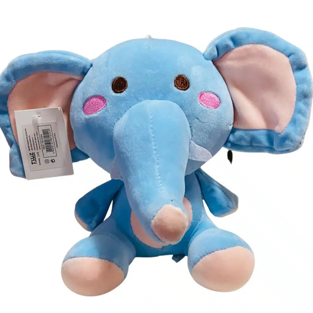 5690161812540 Peluche de Elefante Celeste - Imagen 1