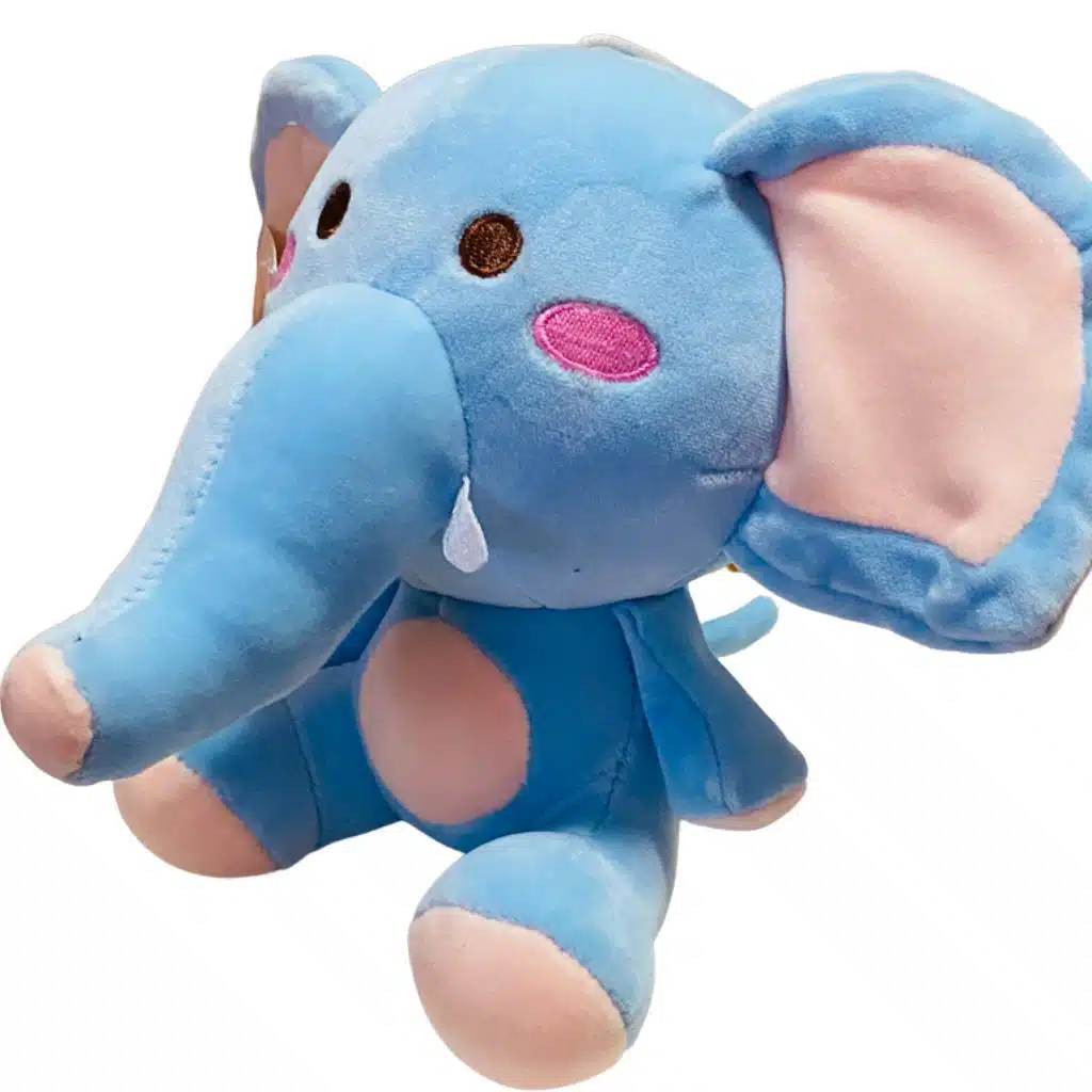 Peluche de Elefante Celeste - Imagen 2