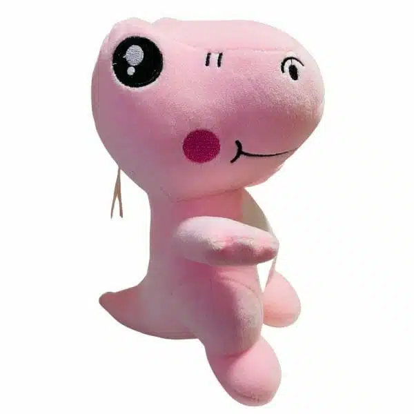 Peluche de Dinosaurio Rosado