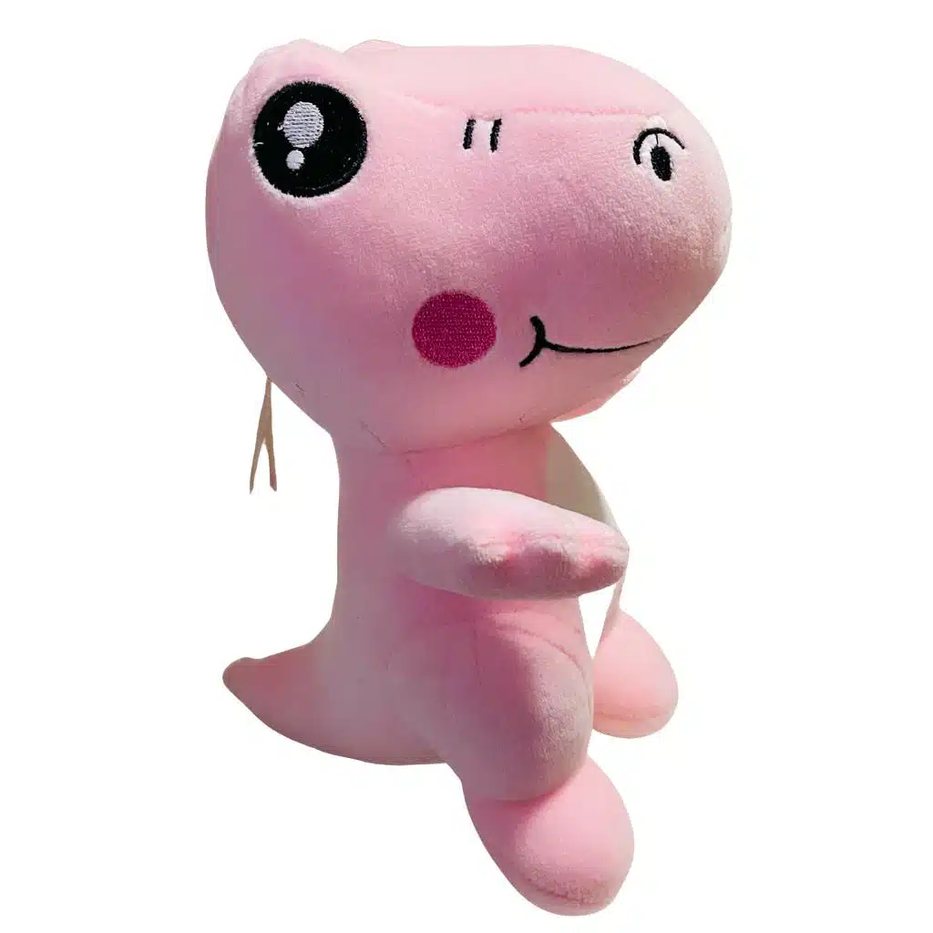 Peluche de Dinosaurio Rosado - Imagen 1