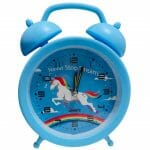 Reloj de Mesa Celeste Diseño de Unicornio