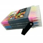 Set de 36 Marcadores Permanentes Punta Redonda y Punta Pincel - Imagen 3