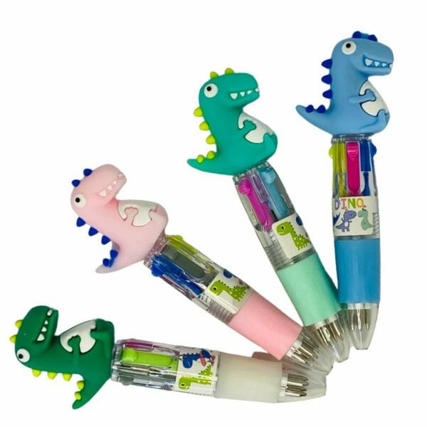 Mini Lápiz Pasta Multicolor Diseño de Dinosaurio (Elige Color)