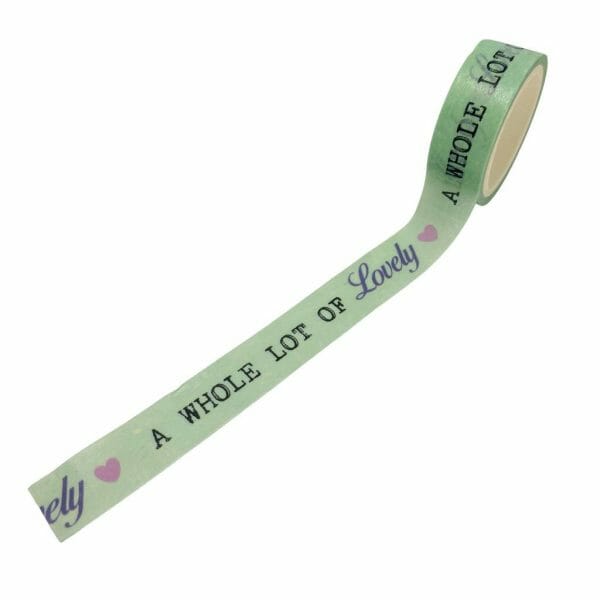 Cinta Washi Tape Diseño Lovely