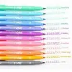 Set de 12 Marcadores Doble Punta TwinTone Tombow Colores Pasteles - Imagen 5