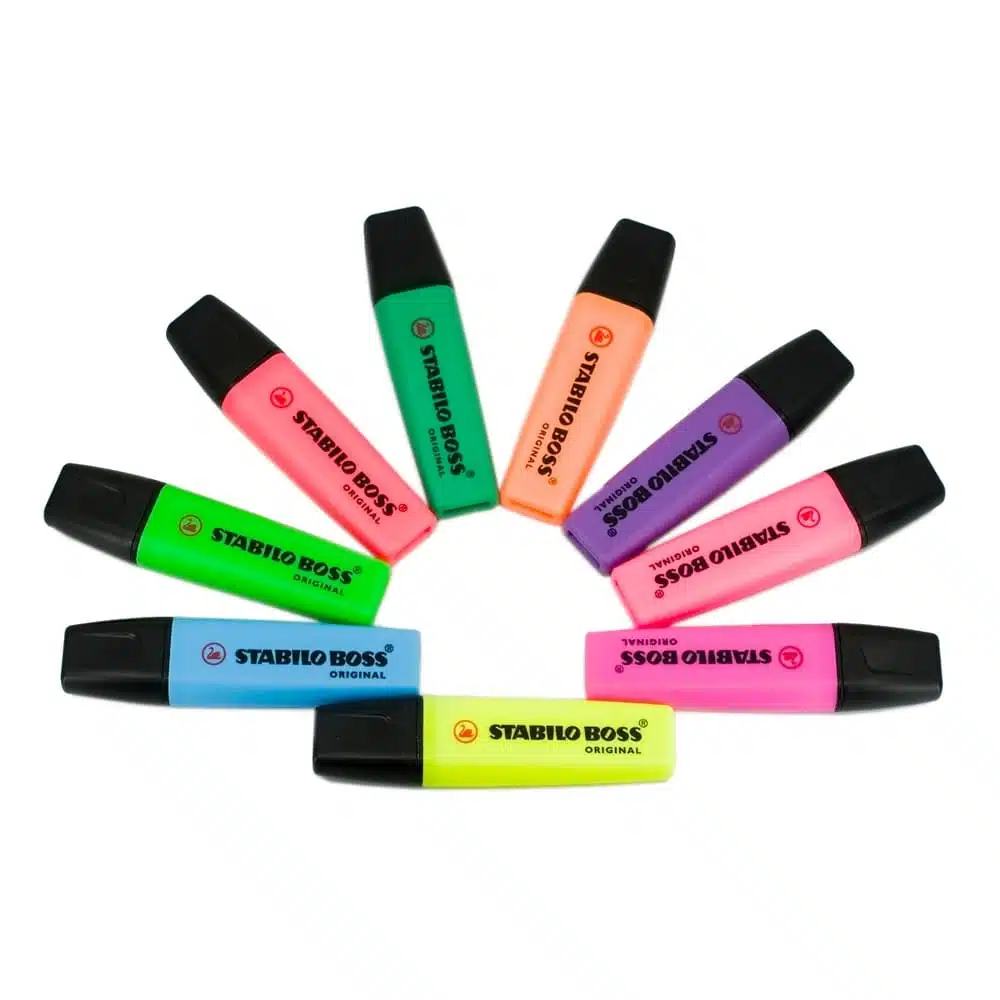 Destacador Stabilo Boss Original (Elige Color) - Imagen 2