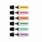 Set de 6 Destacadores Stabilo Boss Original Pastel - Imagen 2
